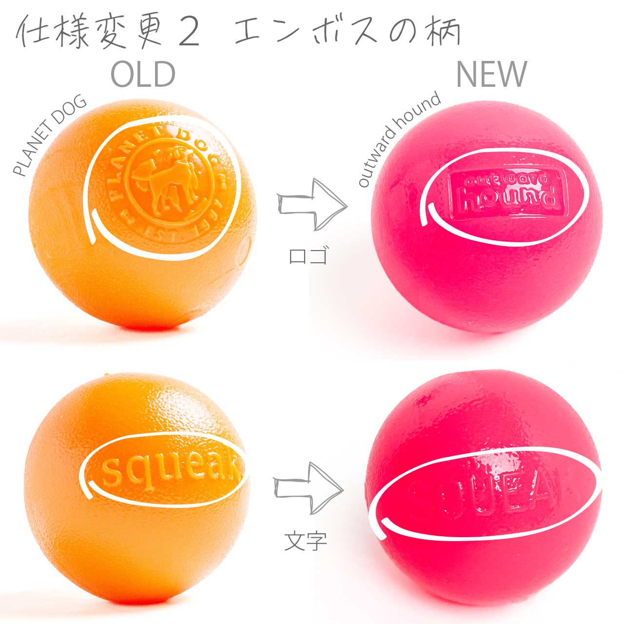 プラネットドッグ オービータフ スクイークボール