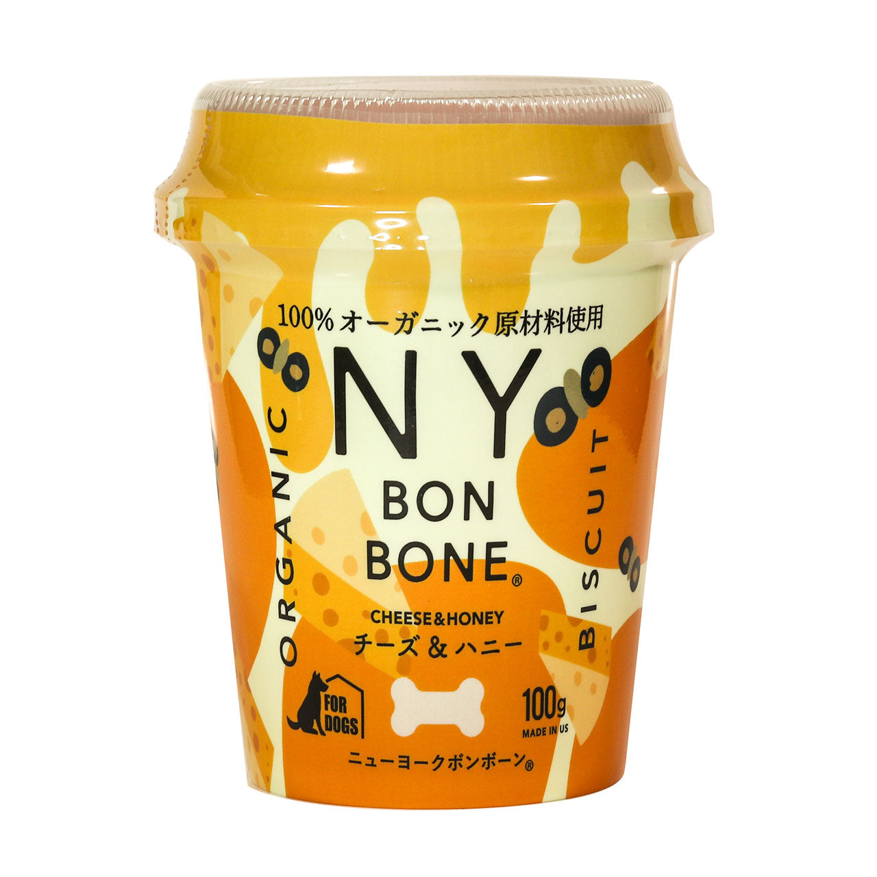 ニューヨークボンボーン チーズ&ハニー 100g カップ