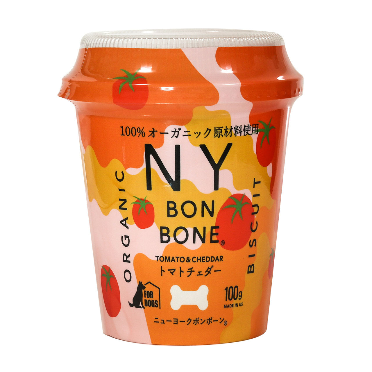 ニューヨークボンボーン トマトチェダー 100g カップ