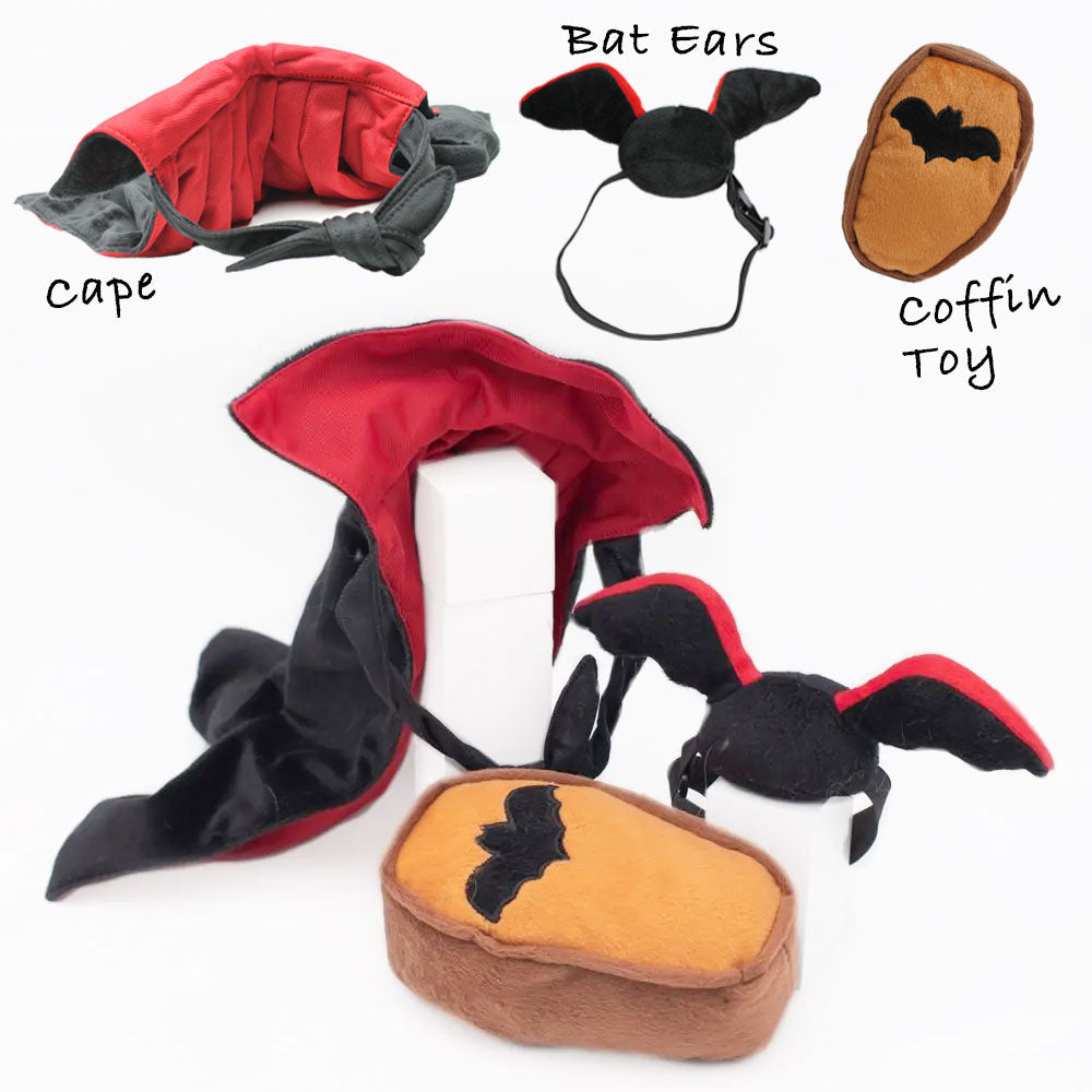 ジッピーパウズ ホリデー ハロウィン コスチュームキット ドラキュラ 3点セット