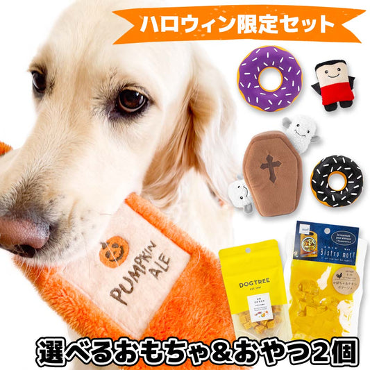 ハロウィン パーティーセット 選べるおもちゃ＋おやつ２種